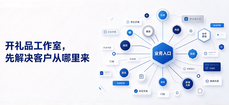 开礼品工作室客户来源如何解决.png 开礼品工作室客户来源如何解决.png